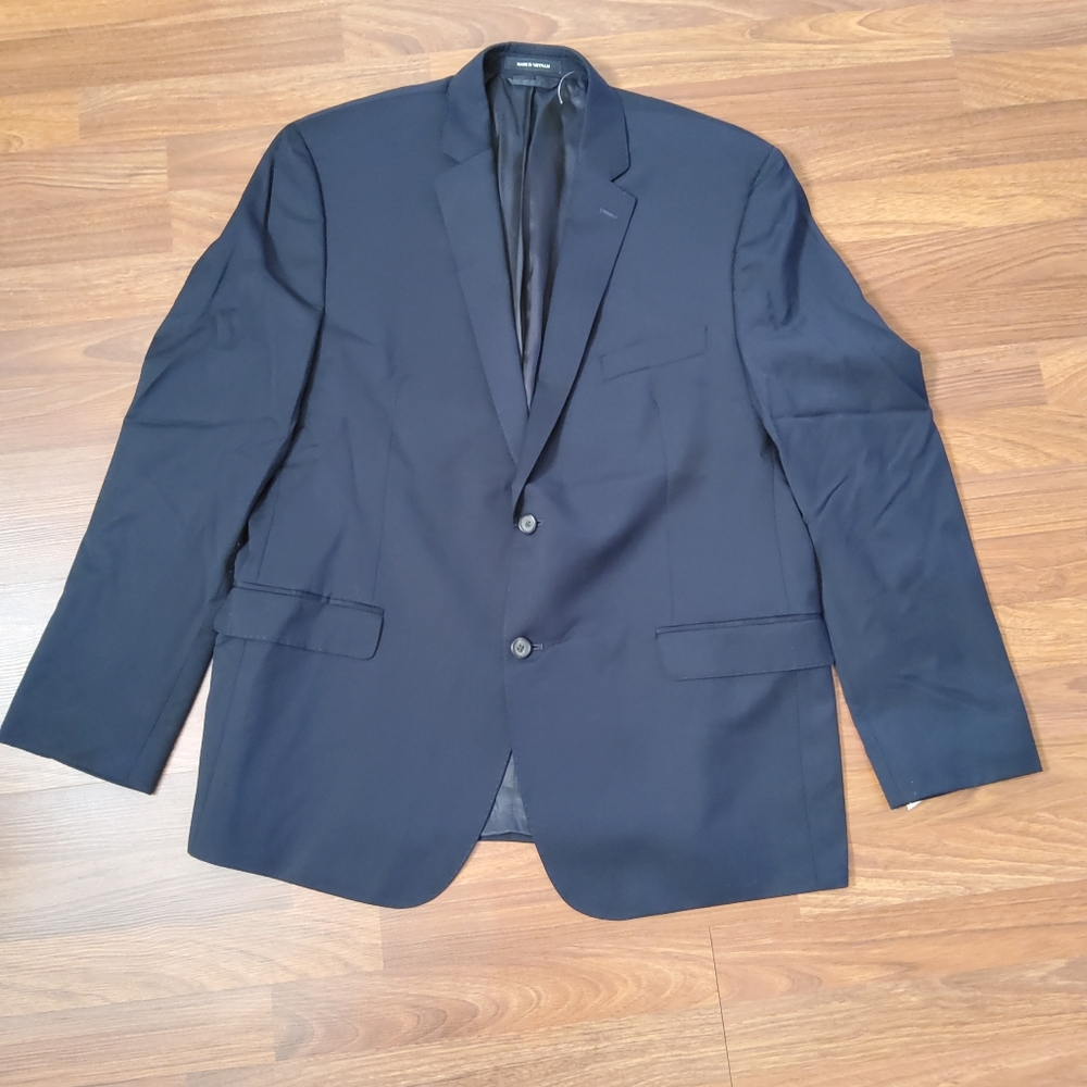 Lauren Ralph Lauren Men's Slim Suit Jacket Blazer 46R Navy Blue New